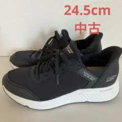 SKECHERS Arch Comfort スリッポンスニーカー ブラック　中古
