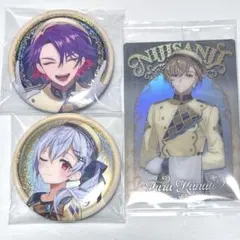 にじさんじ 缶バッジ ウエハースカード セット