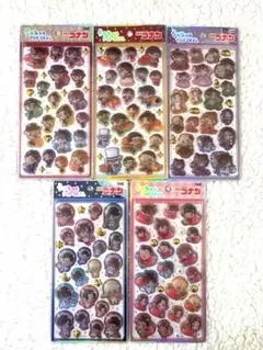 名探偵コナン うるちゅるポップシール 5枚セット
