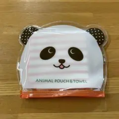 ANIMAL POUCH & TOWEL パンダデザイン　未使用品　可愛い