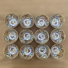 中国の茶器？？12個セット　蝶々