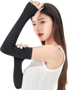 アームカバー 夏 冷感【日本国内紫外線防護最高レベルUPF50+測定済】
