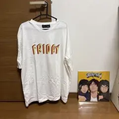 ALDIES FRIDAY プリントTシャツ ホワイトのサムネイル