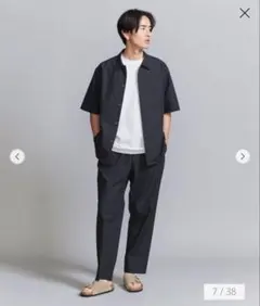 KOMATSU PACK キャンプカラー シャツ FORM型　セットアップ