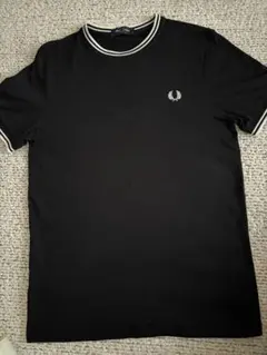 FRED PERRY ティップライン 半袖Tシャツ ブラックのサムネイル