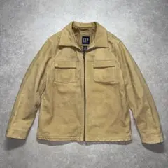 2003 00’s OLD GAP vintage leather jacket