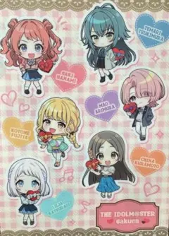 学マス　クリアファイル　ミニキャラ　ローソン　美品　匿名配送