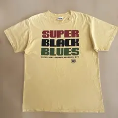 68&BROTHERS SUPER BLACK BLUES Tシャツ L 古着のサムネイル