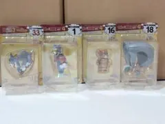 トムとジェリー happyくじ FUNNY ART フィギュア 4点