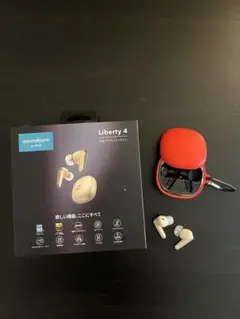 soundcore Liberty 4 ワイヤレスイヤフォン（保護カバー付き）