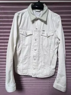 DIESELデニムジャケット　ホワイト