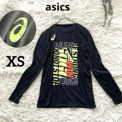 アシックス ASICS プリントロングスリーブトップ 長袖シャツ ロンT XS