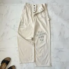 FRAMeWORK 別注 PAYDAY ペイントパンツ ワイド ベイカーパンツM