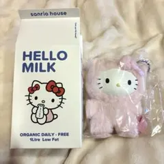 サンリオハウス フラッフィー ハローキティー チャーム PEACH ピンク