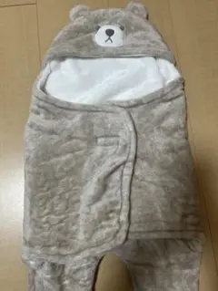 クマさん おくるみ