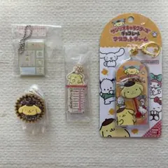 ポムポムプリン ガチャガチャ ミニチュア タイルシール チャーミングコーム