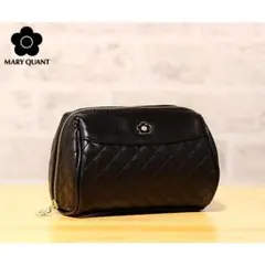 MARY QUANT ベーシックキルト オーバルポーチ