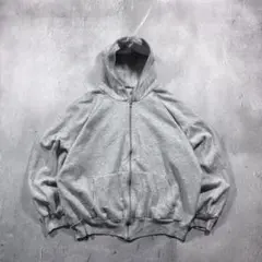 90s Normcore Double Face Full Zip Parka