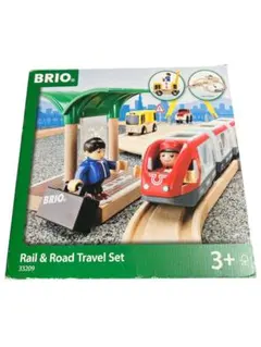 BRIO Rail & Road Travel Set 33ピース
