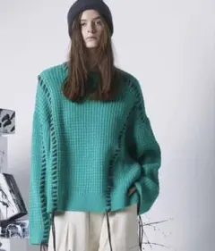 MAISON SPECIAL Oni-Waffle Knit Pullのサムネイル
