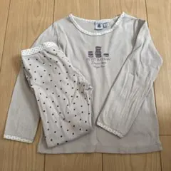 PETIT BATEAU パジャマ セットアップ 5ans 108cmのサムネイル