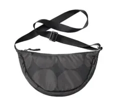 ユニクロ✕マリメッコ ラウンドミニショルダーバッグブラック 新品未使用