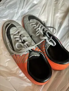 NIKE マーキュリアル ミラクルVI HG-V ブラック×オレンジ スパイク