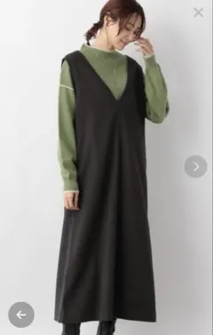 サロペットワンピース 冬