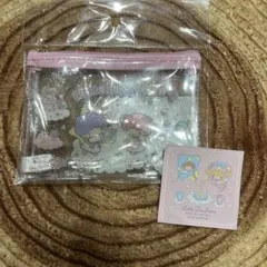 即購入OK♡リトルツインスターズ♡キキララ♡ミニクリアポーチ♡スピンズ♡わたあめ