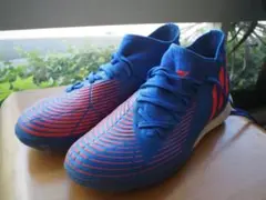 【ほぼ新品】adidas プレデター　青 スパイクシューズ　PREDATOR