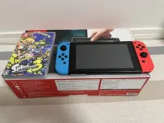 Nintendo Switch 本体 赤/青 Splatoon3 セット販売