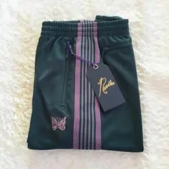新品 NEEDLES トラックパンツ グリーン Sサイズのサムネイル