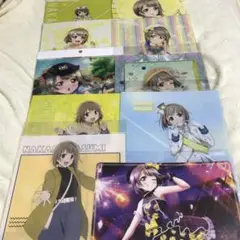中須かすみ　クリアファイルまとめ売り