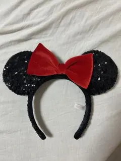 ミニーマウス スパンコールカチューシャ