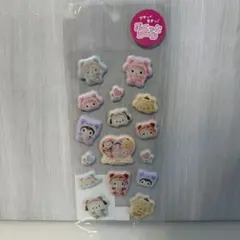 サンリオ　ぷくっとシール　ラテクマ　ベビー