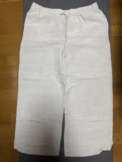 リラックスワイドパンツ H&M ホワイト