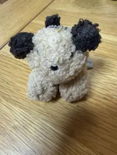 てのひらわんこ　ガチャガチャ　ぬいぐるみ　ブラウンmix