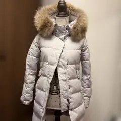 ピレネックス】希少ベージュ！ほぼ未使用 ダウンジャケット サイズ36 