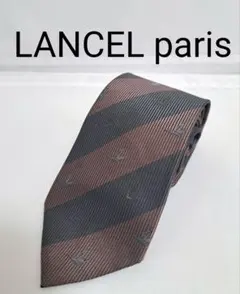 LANCEL PARIS ランセル ネクタイ 鳥柄 シルク100% 日本製のサムネイル
