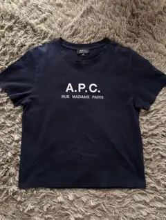 A.P.C. 】ダークネイビー 半袖Tシャツ - メルカリ