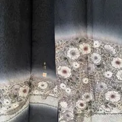 辻ヶ花　林淳一　訪問着　着物　生絹　絞り　手縫い仕立　卒業式・入学式　日本舞踊