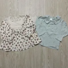 バースデイ　フタフタ　90 トップス　セット