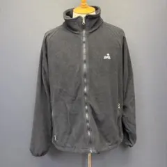 EMS ブラック フリースジャケット L