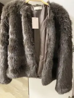 KONHANFAN ファーコート　冬コートアウター