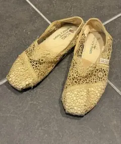 BOBS Skechers レース ゴールド　スリッポン　サンダルのサムネイル