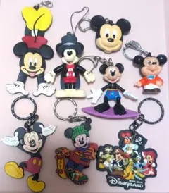 ヴィンテージ　キーホルダーセット　Mickey 　レトロ　レア