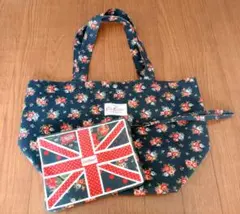 Cath Kidston 花柄トートバッグ＋フラットポーチ