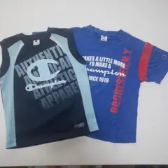 champion  半袖 ノースリーブ シャツ 2点セット