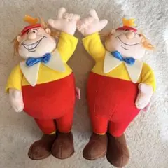 ディー　ダム　不思議の国のアリス　ディズニーストア　ぬいぐるみ