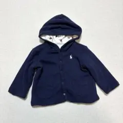 ラルフローレン　フード付きパーカー　リバーシブル